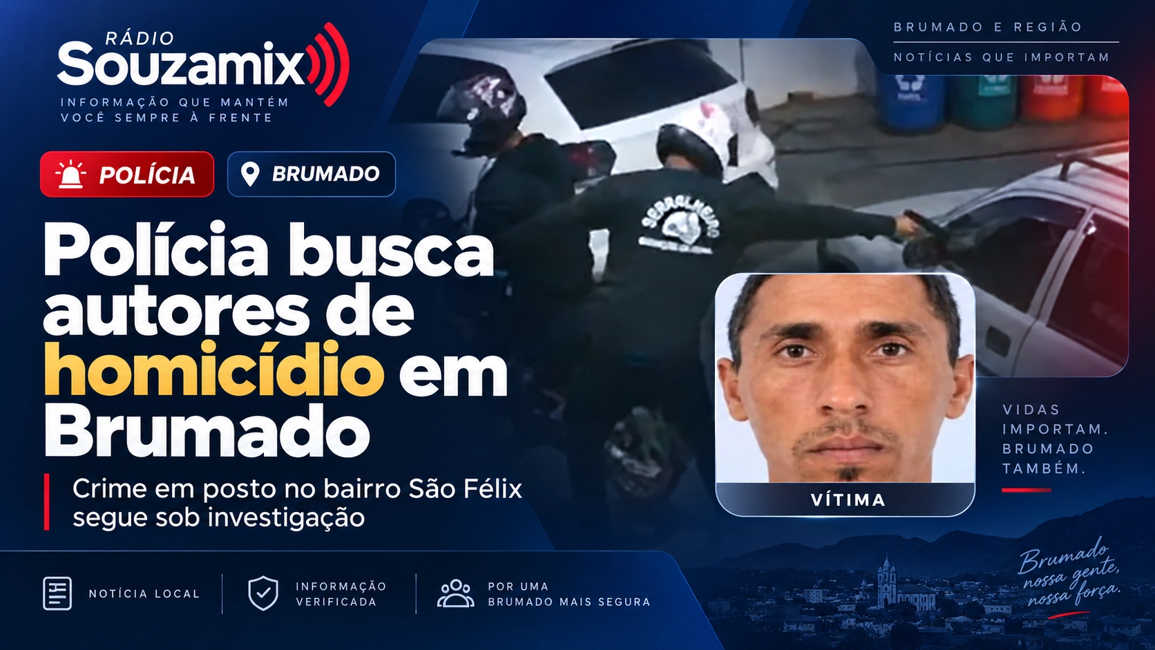 Comandante do 24º BPM diz que autores de homicídio em Brumado serão presos