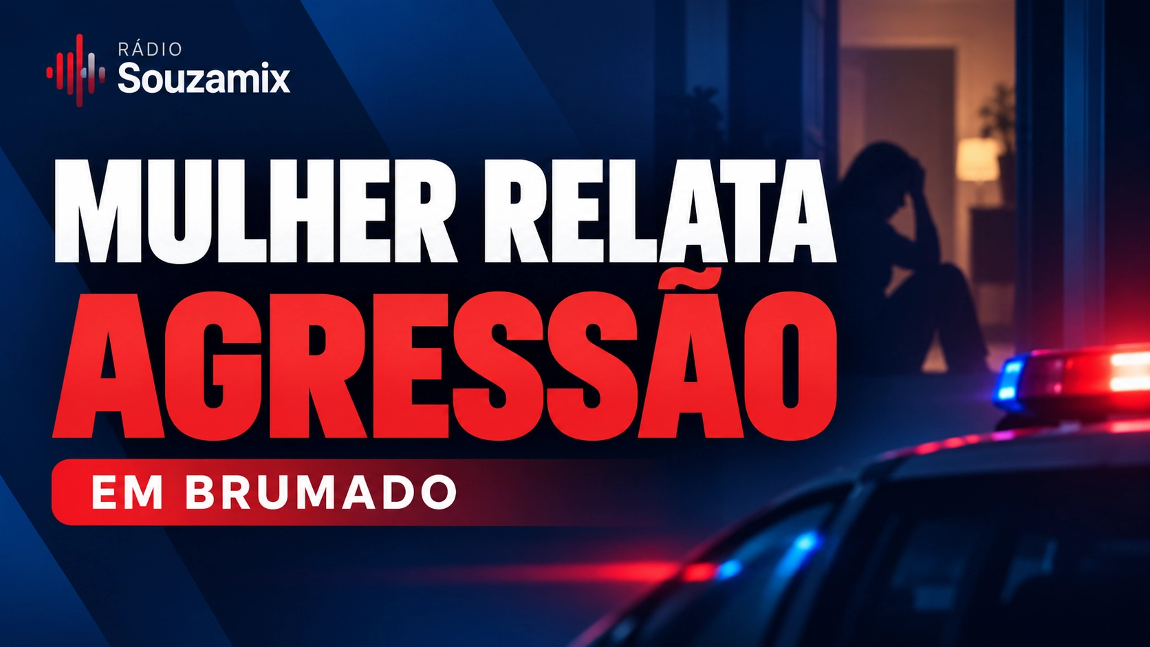 Mulher relata agressão do companheiro no bairro Malhada Branca, em Brumado