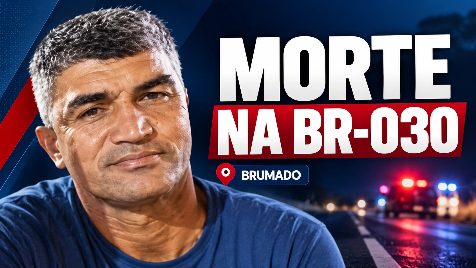 Pedreiro morre após moto bater em carreta no anel rodoviário de Brumado