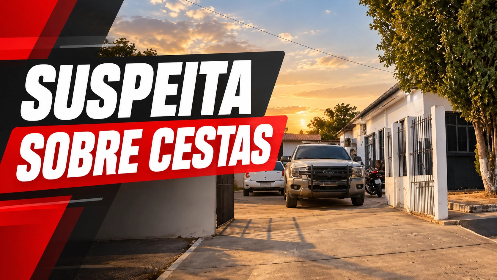 PM apreende 22 cestas básicas após suspeita de irregularidade eleitoral em Brumado