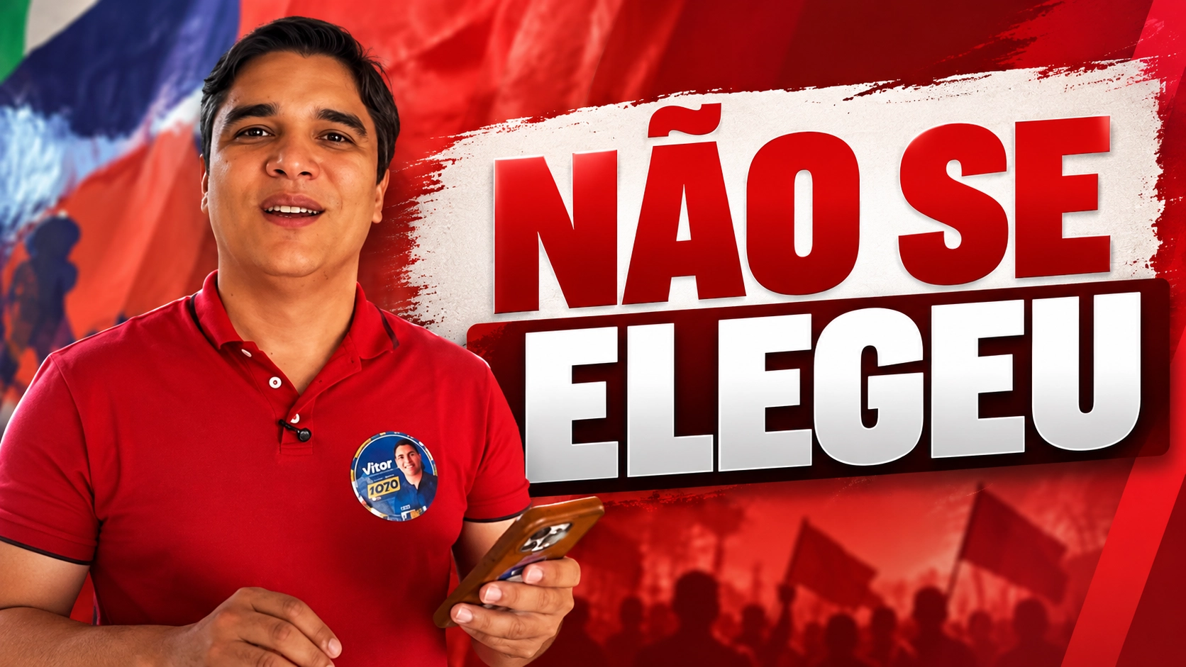 Vitor Bonfim lidera votação em Brumado, mas não é eleito deputado federal