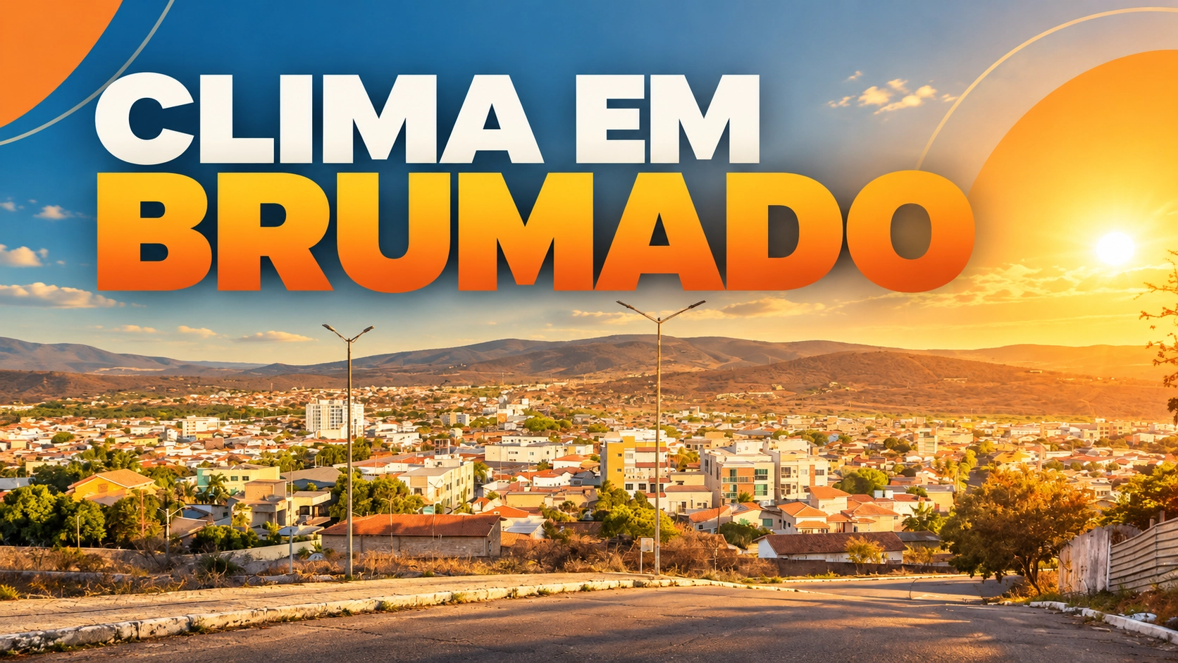 Clima em Brumado: calor predomina e chuva deve demorar a aparecer