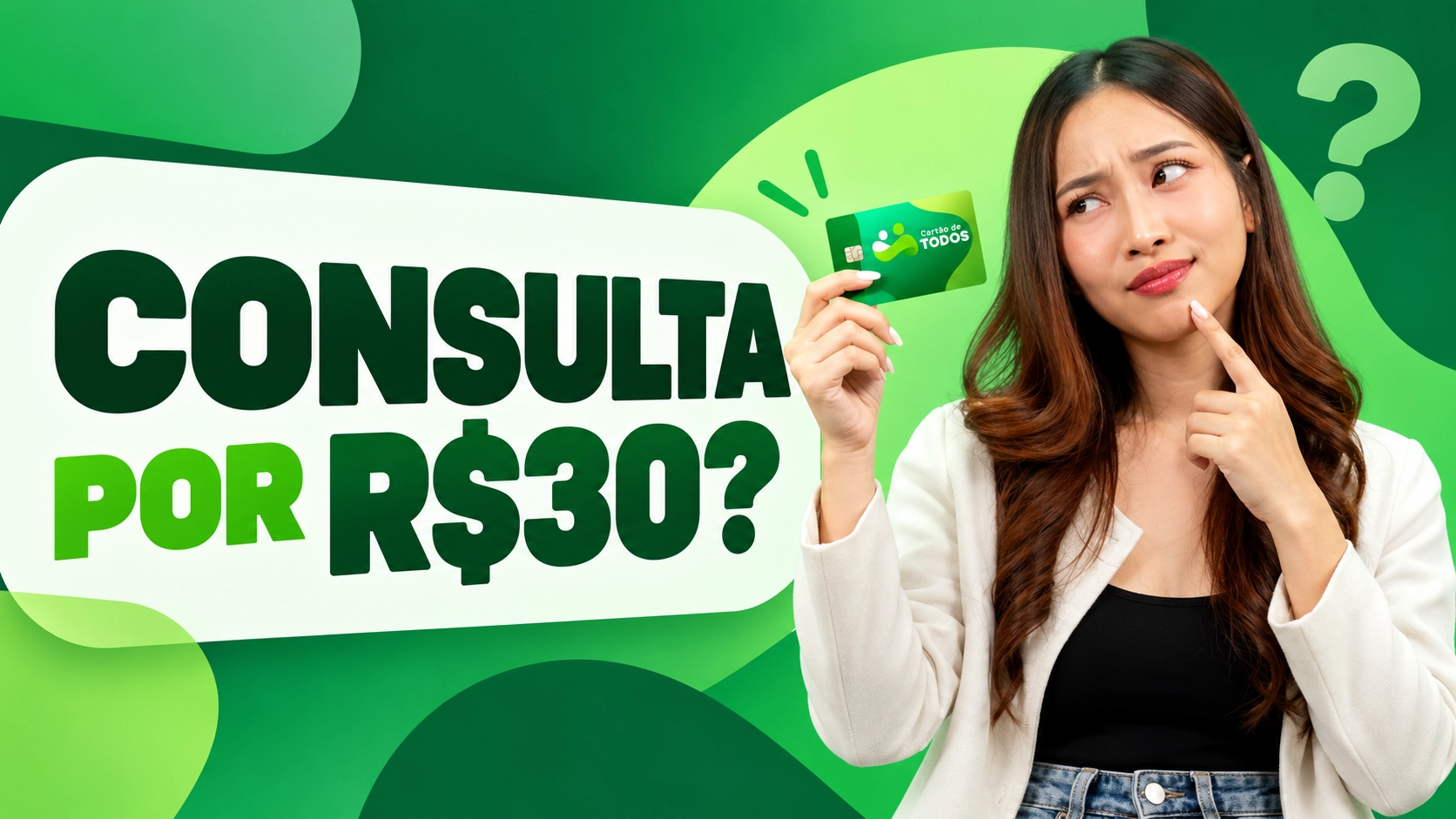Consultas a partir de R$ 30? Veja como funciona o Cartão de TODOS