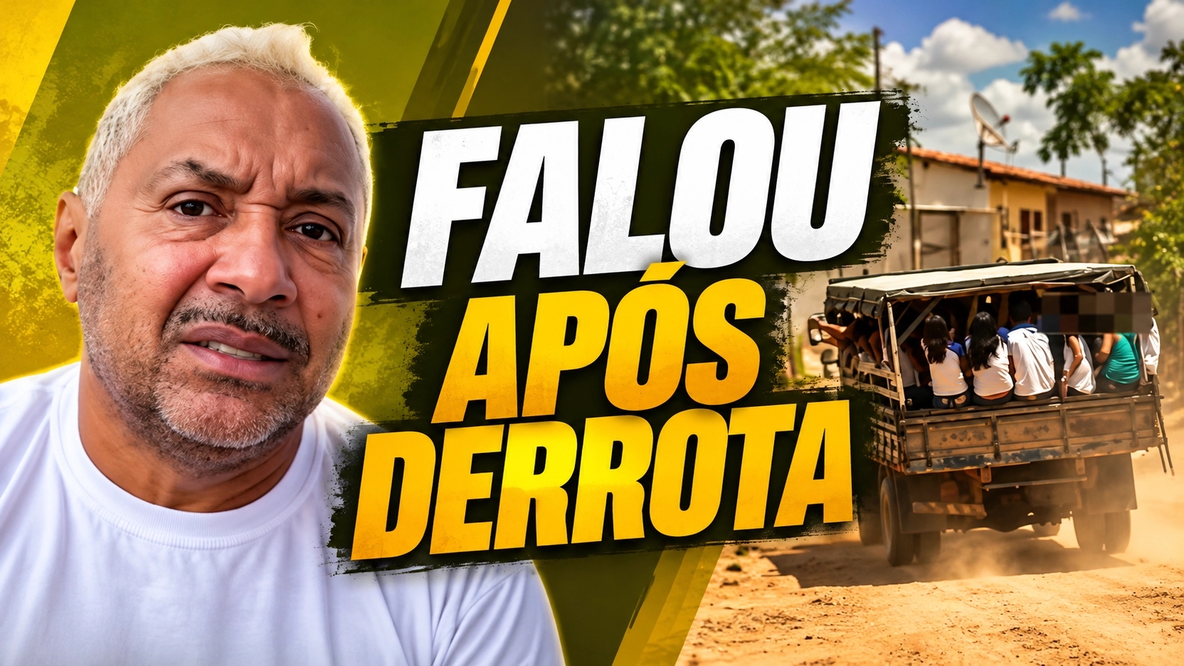 Tiririca ironiza derrota no Ceará e diz que eleitores foram votar de pau de arara e jumento