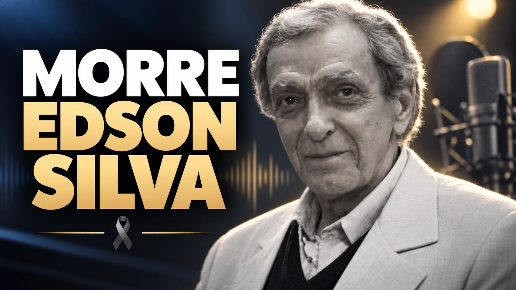 Morre Edson Silva, ator de ‘Laços de Família’ e dublador, aos 95 anos