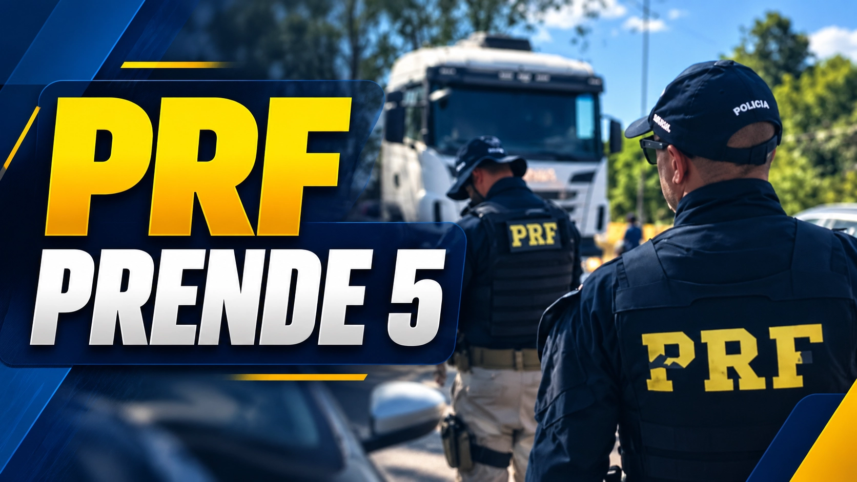 PRF prende cinco suspeitos de furtos a condomínios de luxo em Brumado e Vitória da Conquista