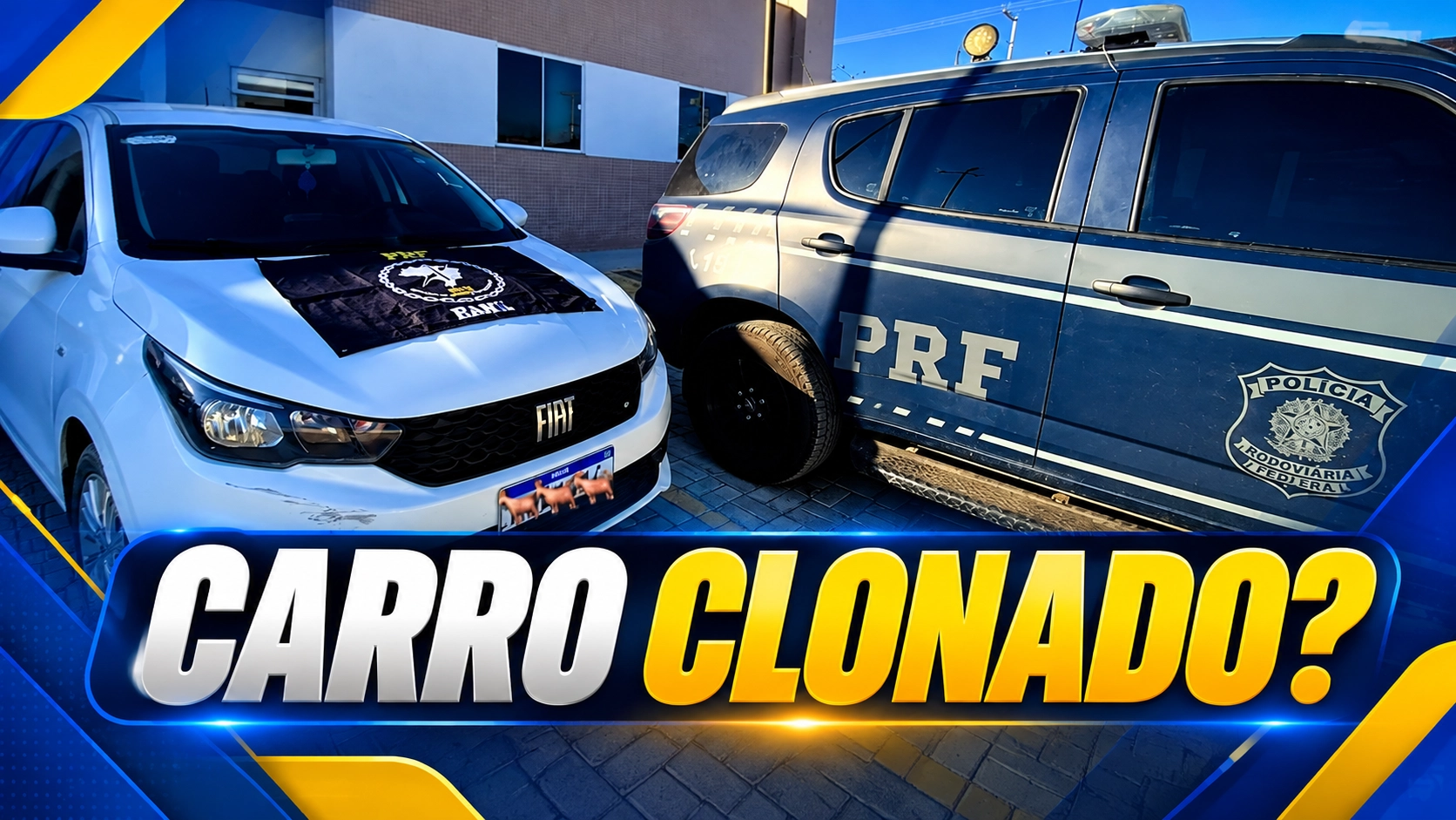 PRF recupera carro roubado com placas clonadas durante operação em Aracatu