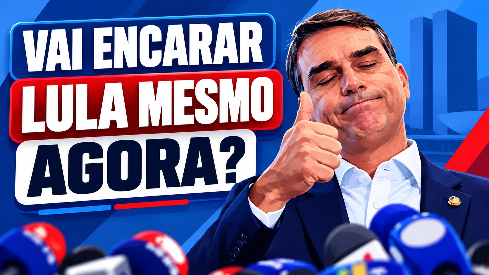 Flávio Bolsonaro volta atrás e confirma participação em debate com Lula na Band
