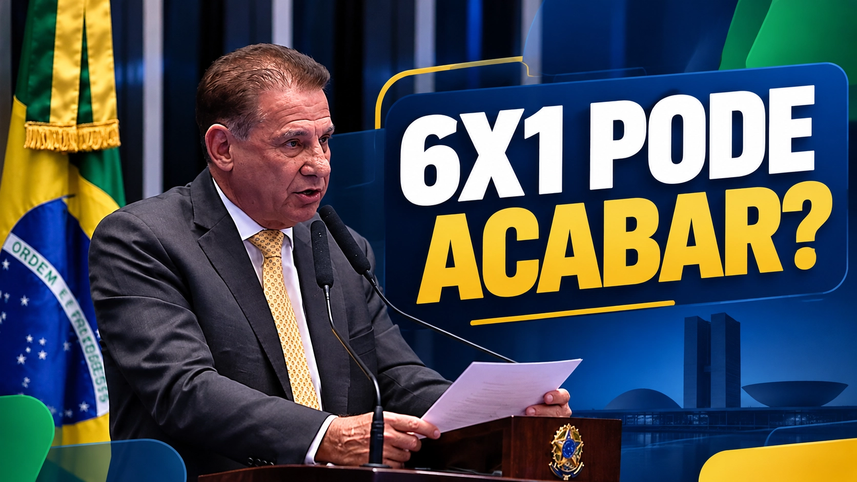Senado vota agora o fim da escala 6x1; entenda o que pode mudar para os trabalhadores