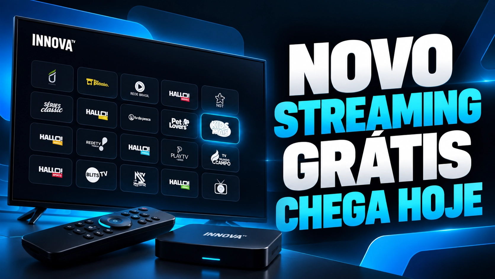 Novo streaming gratuito chega ao Brasil: conheça a iNNova TV e saiba como assistir