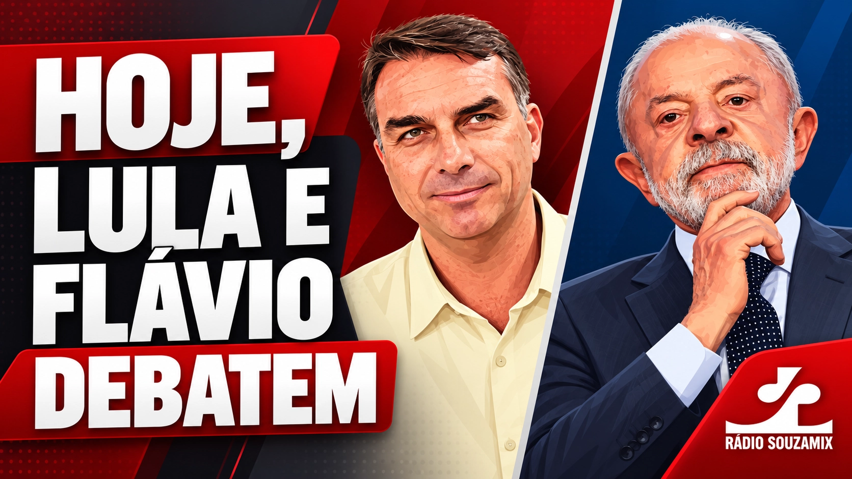 Debate presidencial na Band é hoje: veja que horas começa e onde assistir Lula e Flávio Bolsonaro