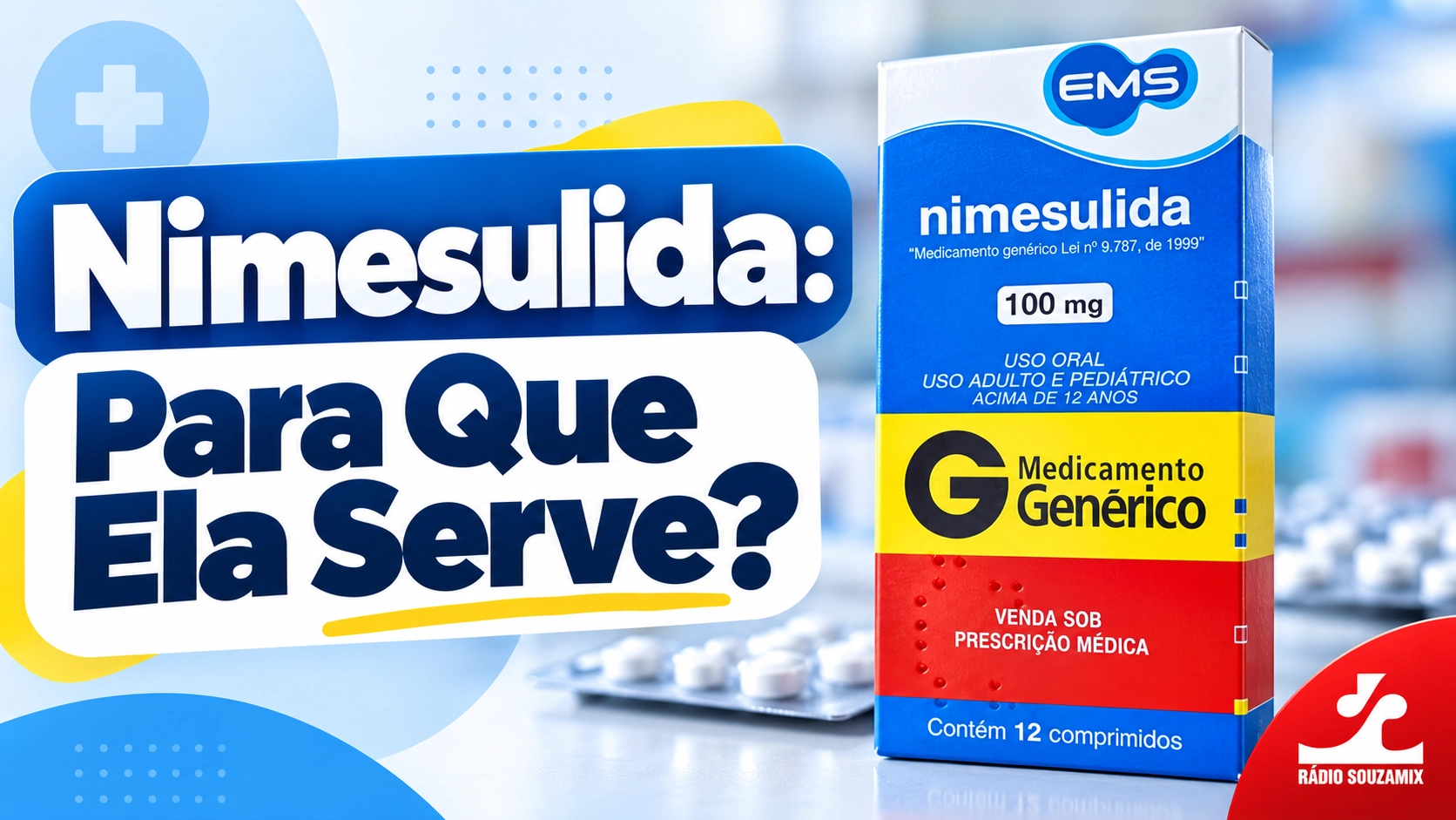 Para que serve a nimesulida? Saiba quando o medicamento é indicado e quais são os riscos