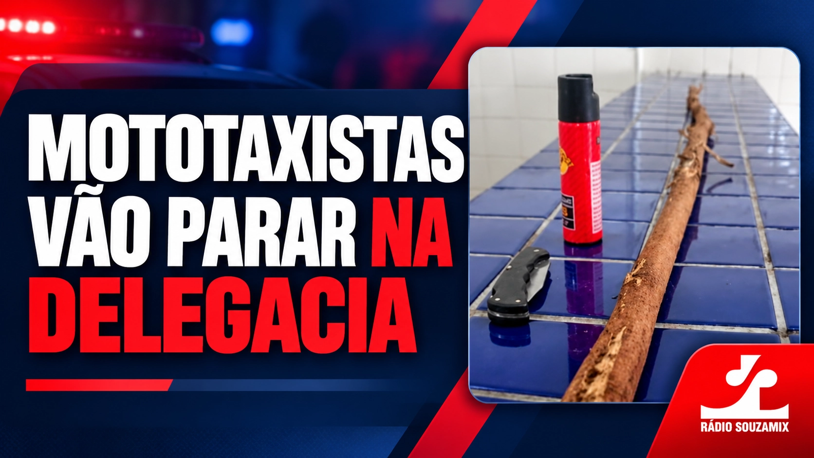 Brumado: briga entre mototaxistas termina na delegacia após denúncia de ameaças