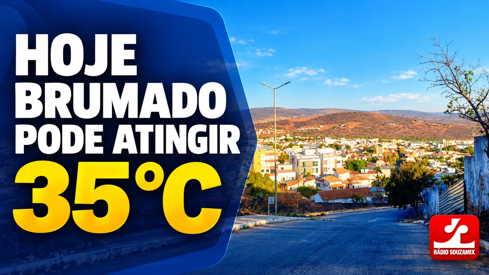 Clima em Brumado hoje (23): temperatura pode chegar a 35°C nesta sexta-feira; confira a previsão