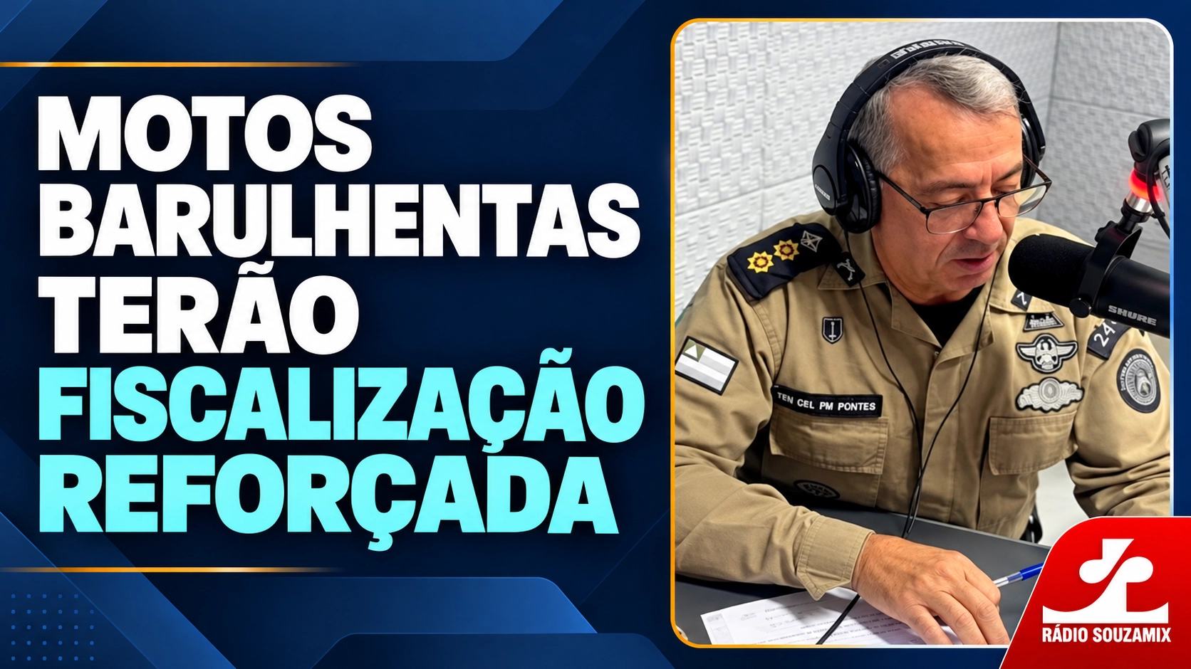 Brumado Notícia: 24º BPM reforçará fiscalização contra motos barulhentas e badernas no segundo turno