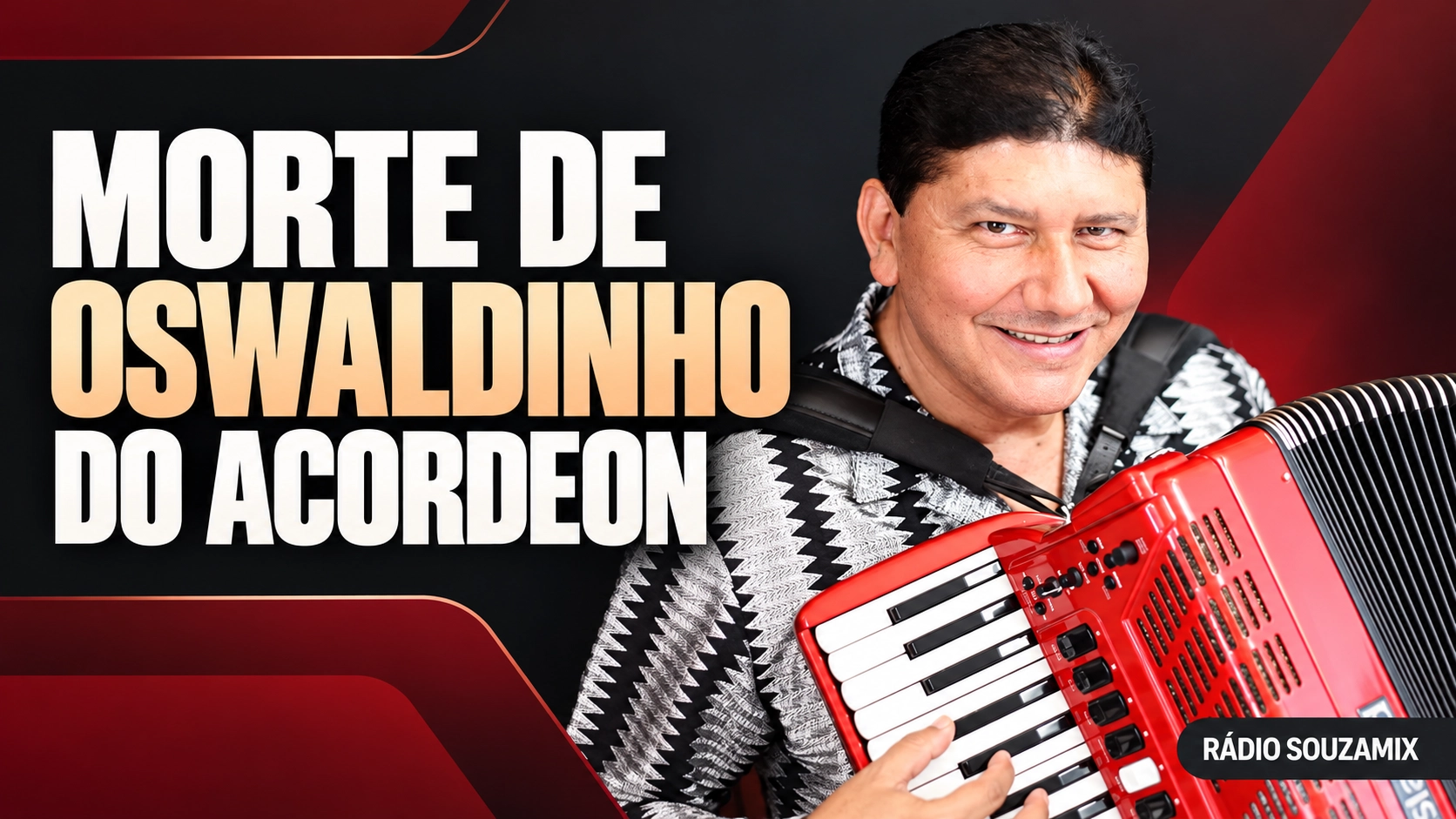 Morre Oswaldinho do Acordeon aos 72 anos; músico uniu forró, jazz e blues