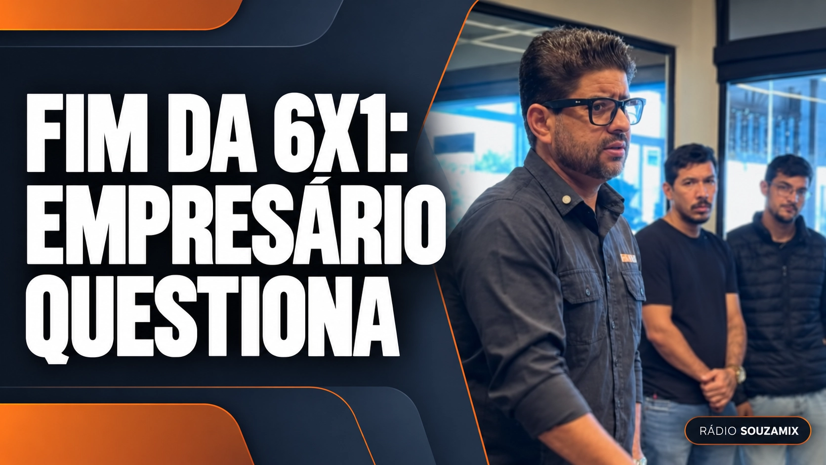 Fim da 6x1: empresário explica mudanças aos funcionários e levanta preocupação sobre comissões