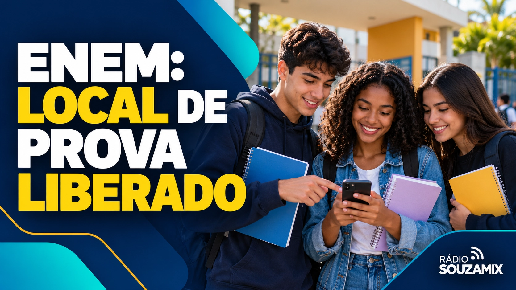 Inep divulga locais de prova do Enem 2026; saiba como consultar