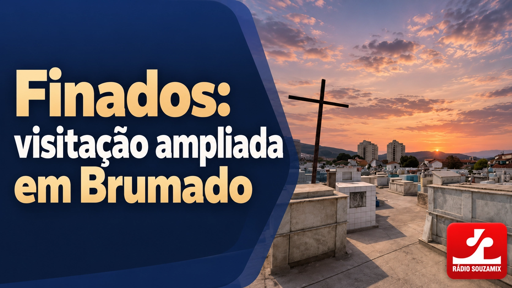 Finados em Brumado: cemitérios terão visitação até as 20h nesta segunda-feira