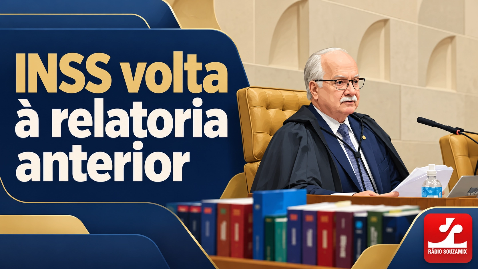 Fachin devolve investigação do INSS a Mendonça e mantém caso Master na Presidência do STF