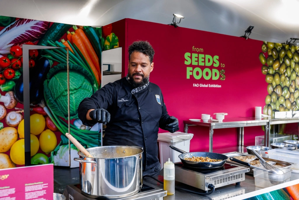 Chef cabo-verdiano promove gastronomia nacional em exposição global da FAO em Roma