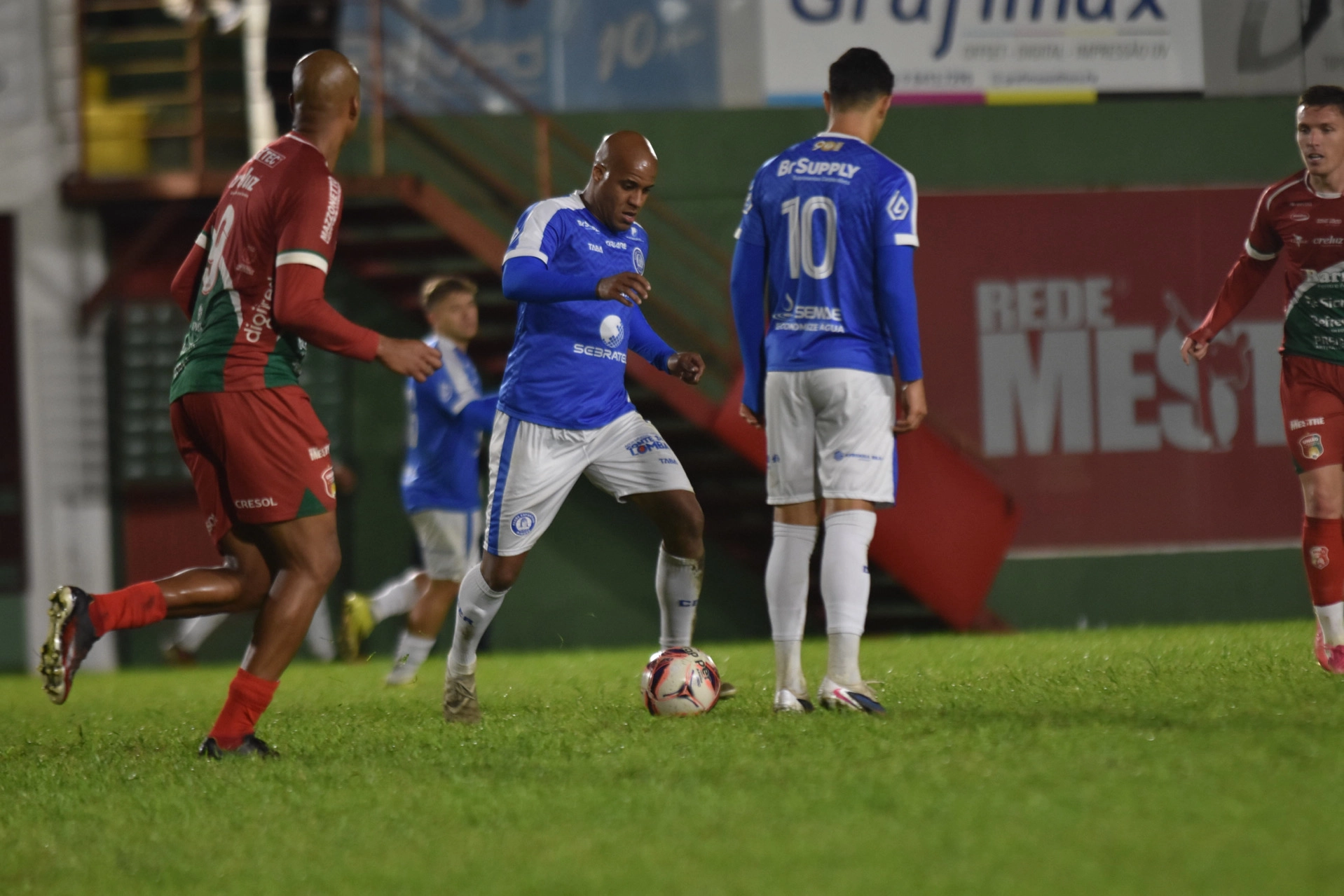 Aimoré perde por 2 a 0 para o União Frederiquense e se complica na Divisão de Acesso