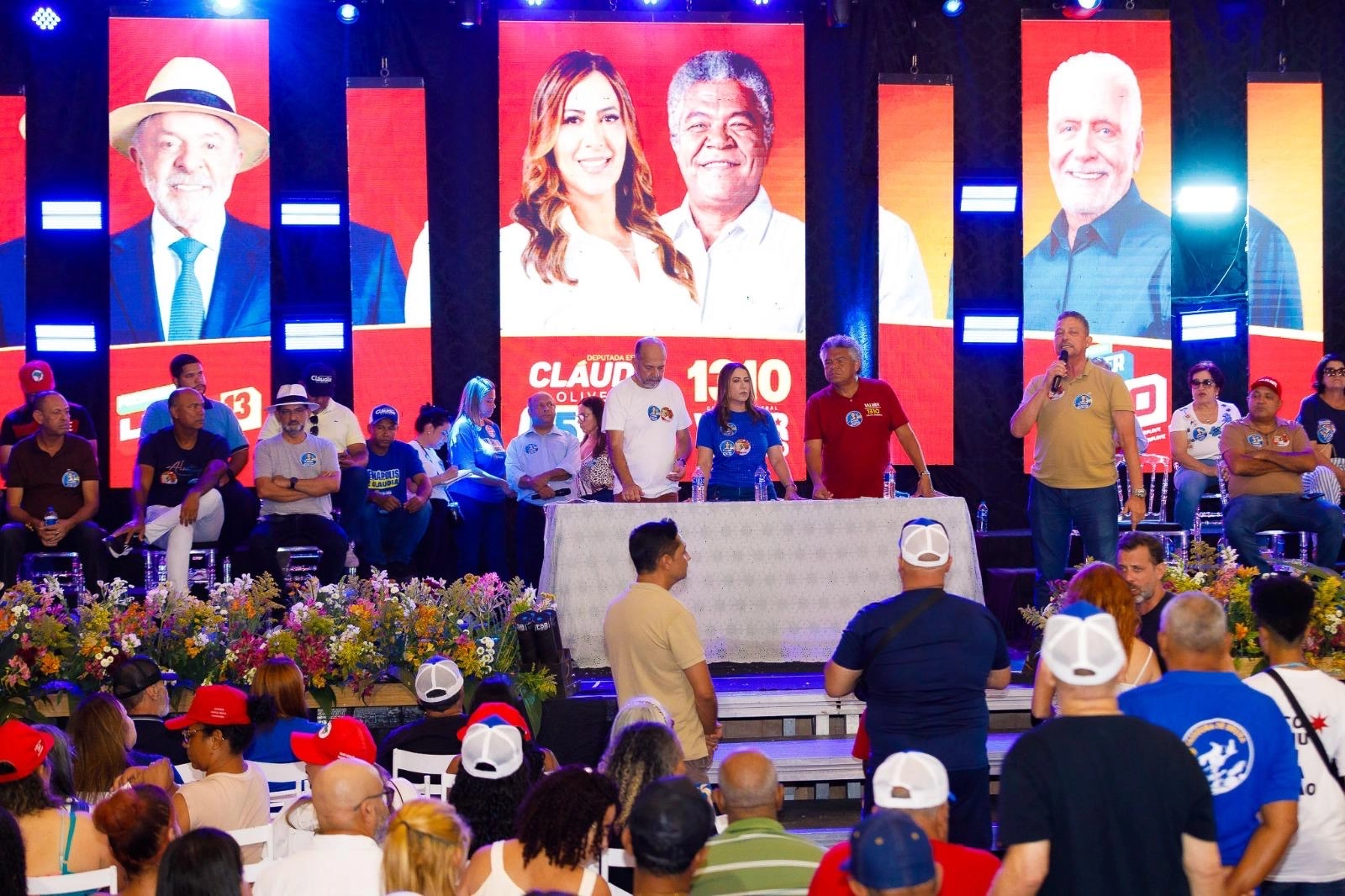 Robério e Cláudia Oliveira recebem Valmir Assunção em Eunápolis e reforçam caminhada pela reeleição
