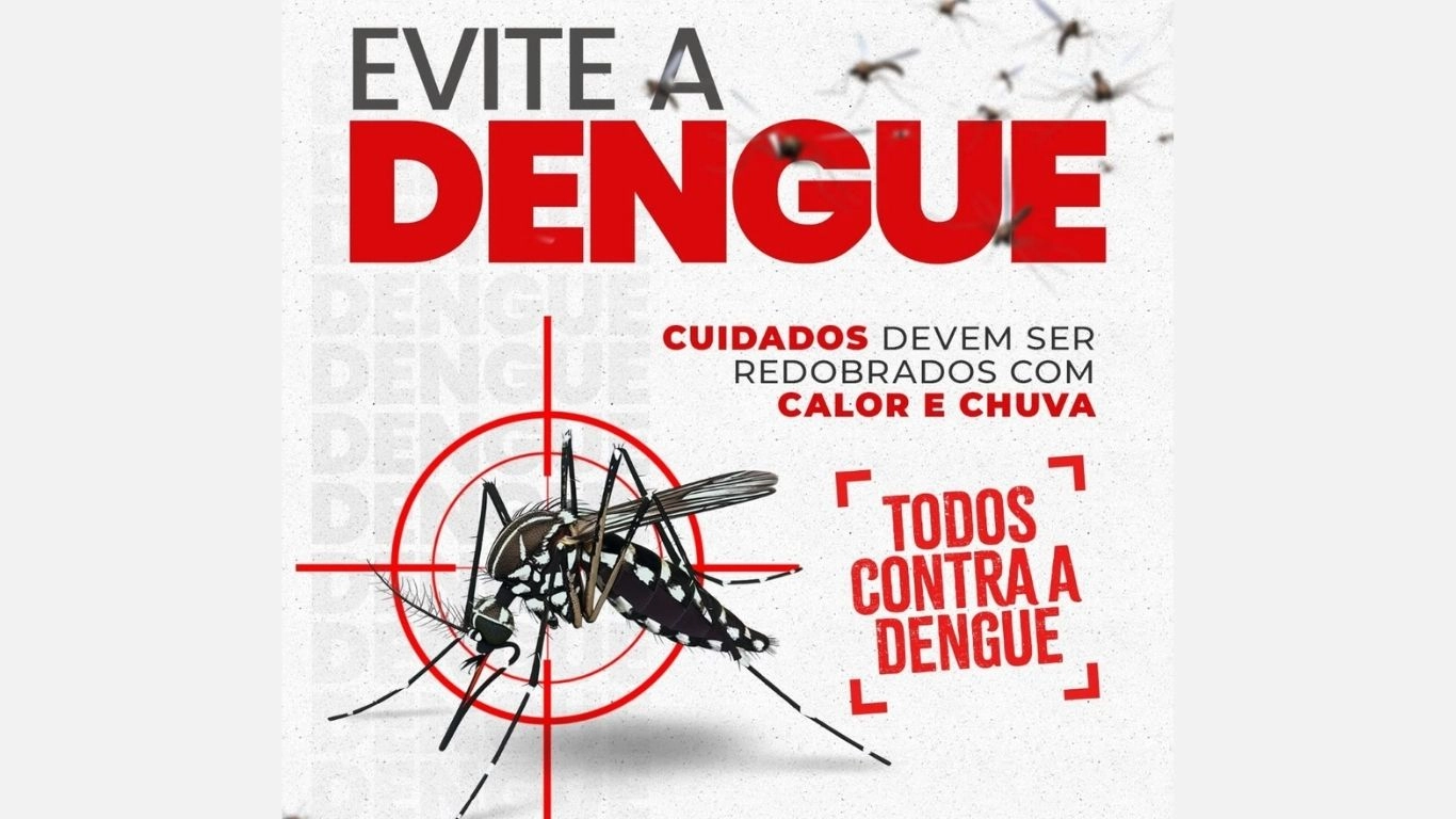 Prefeitura de Eunápolis reforça prevenção à dengue durante período de chuvas e calor