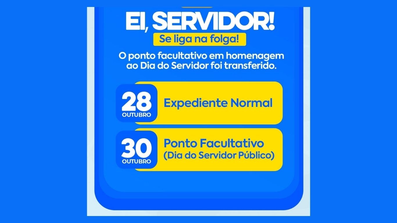 A Prefeitura de Eunápolis informa