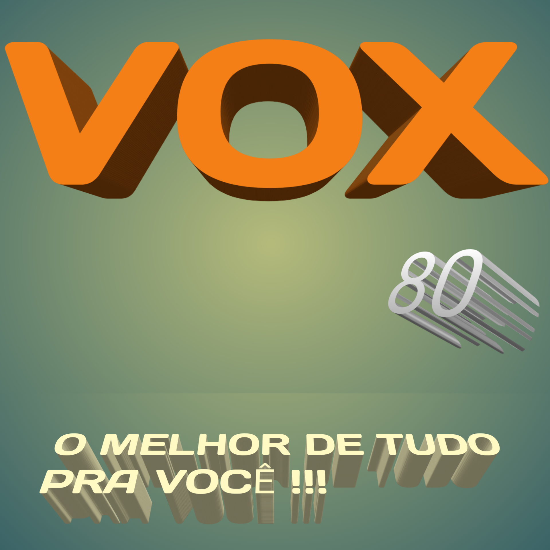 Vox 80  ¨O melhor de tudo pra você ¨!!!