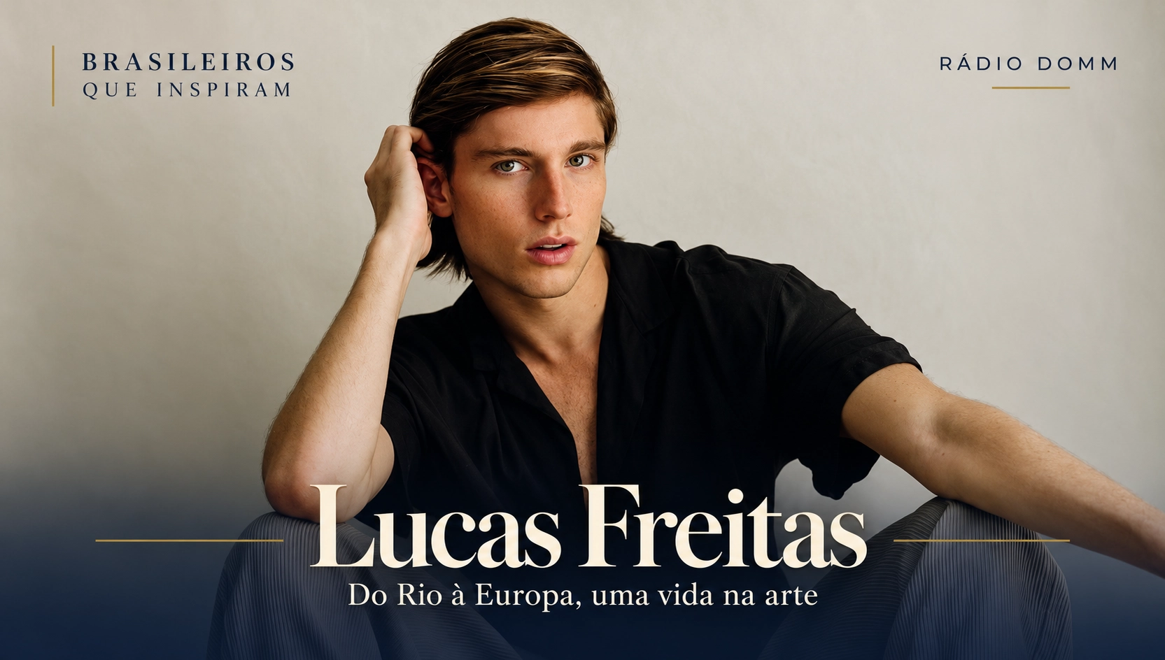 Lucas Freitas: do Rio à Europa, a persistência de quem escolheu viver da arte