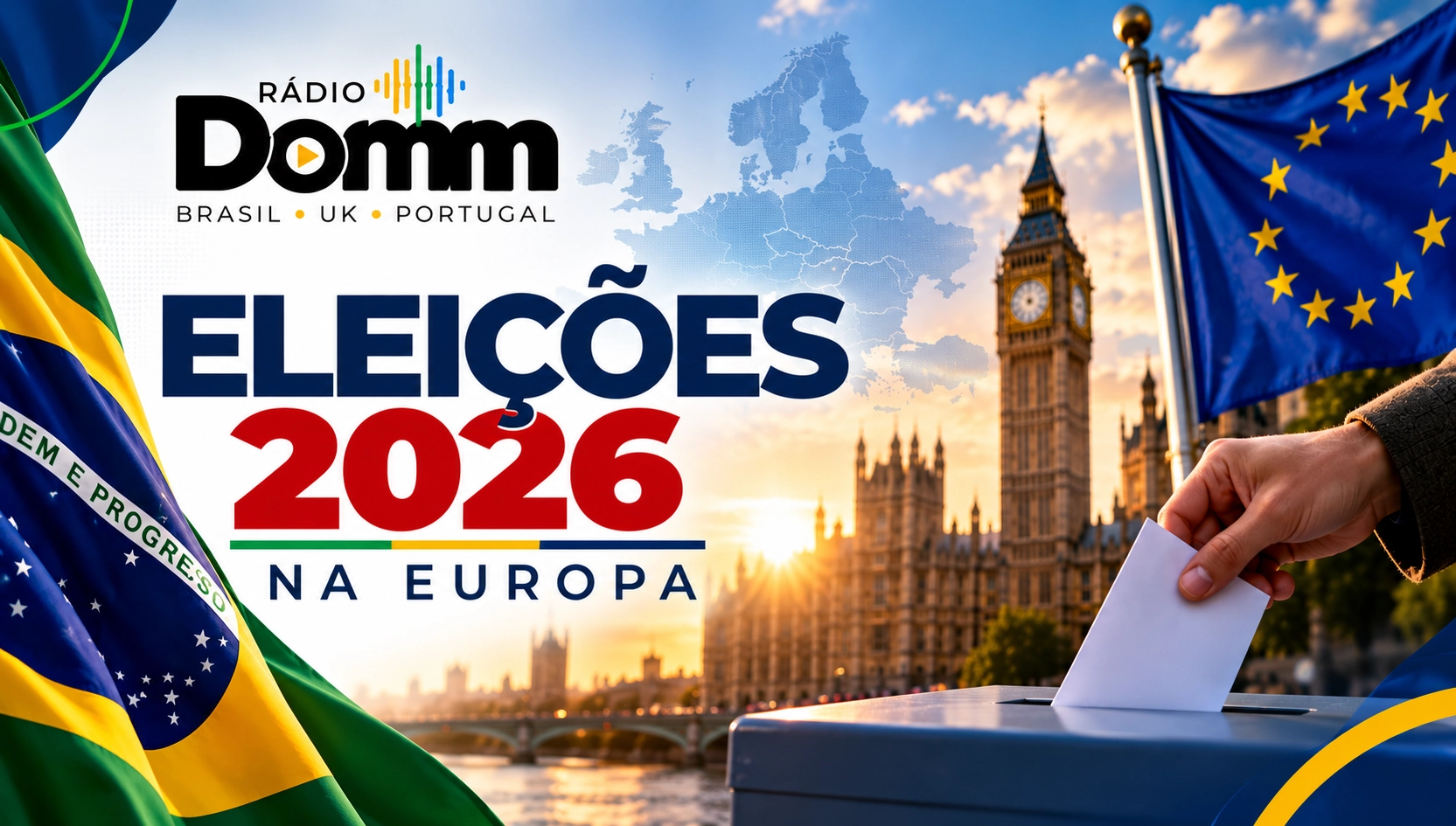 Eleições 2026: votação começa no exterior e brasileiros vão às urnas na Europa