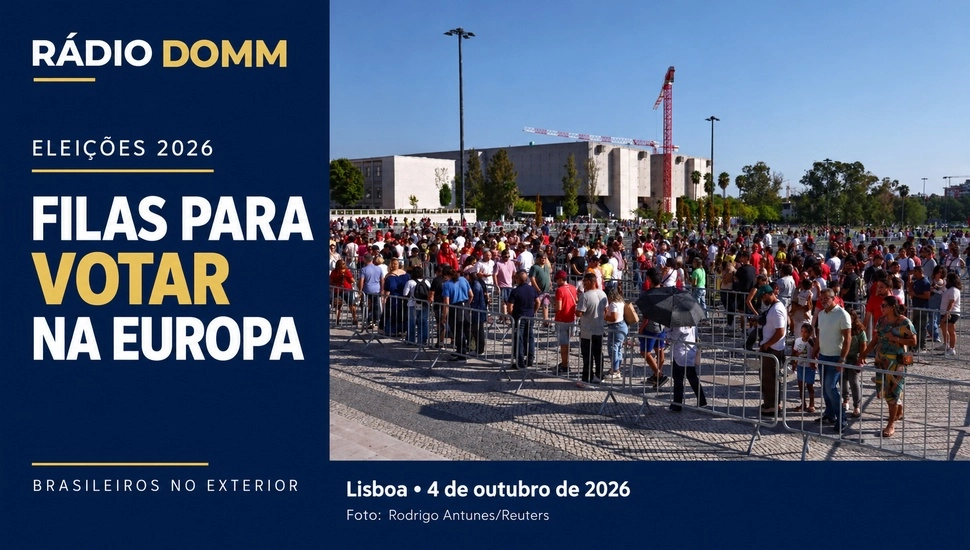 Brasileiros enfrentam longas filas para votar na Europa