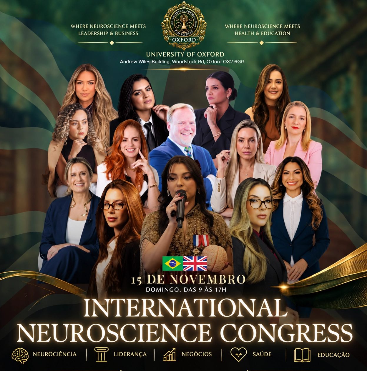 Newro College anuncia congresso de neurociência em Oxford