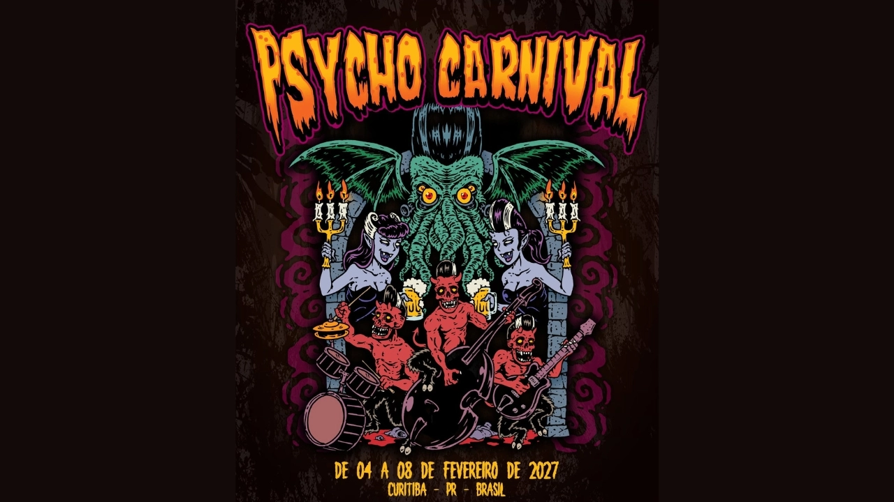Ingressos para a 26ª edição do Psycho Carnival estão à venda