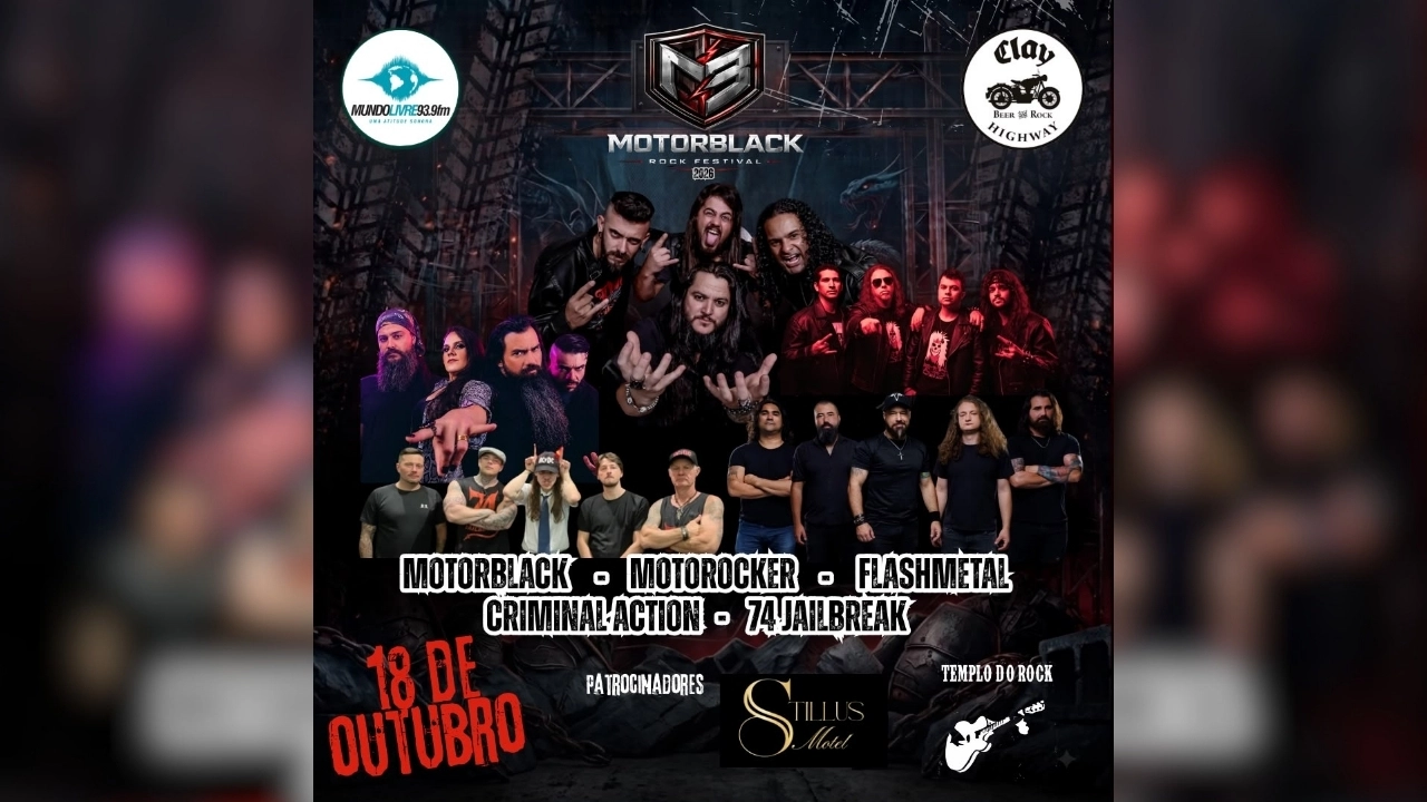 MotorBlack Rock Festival chega a Curitiba em sua 10ª edição