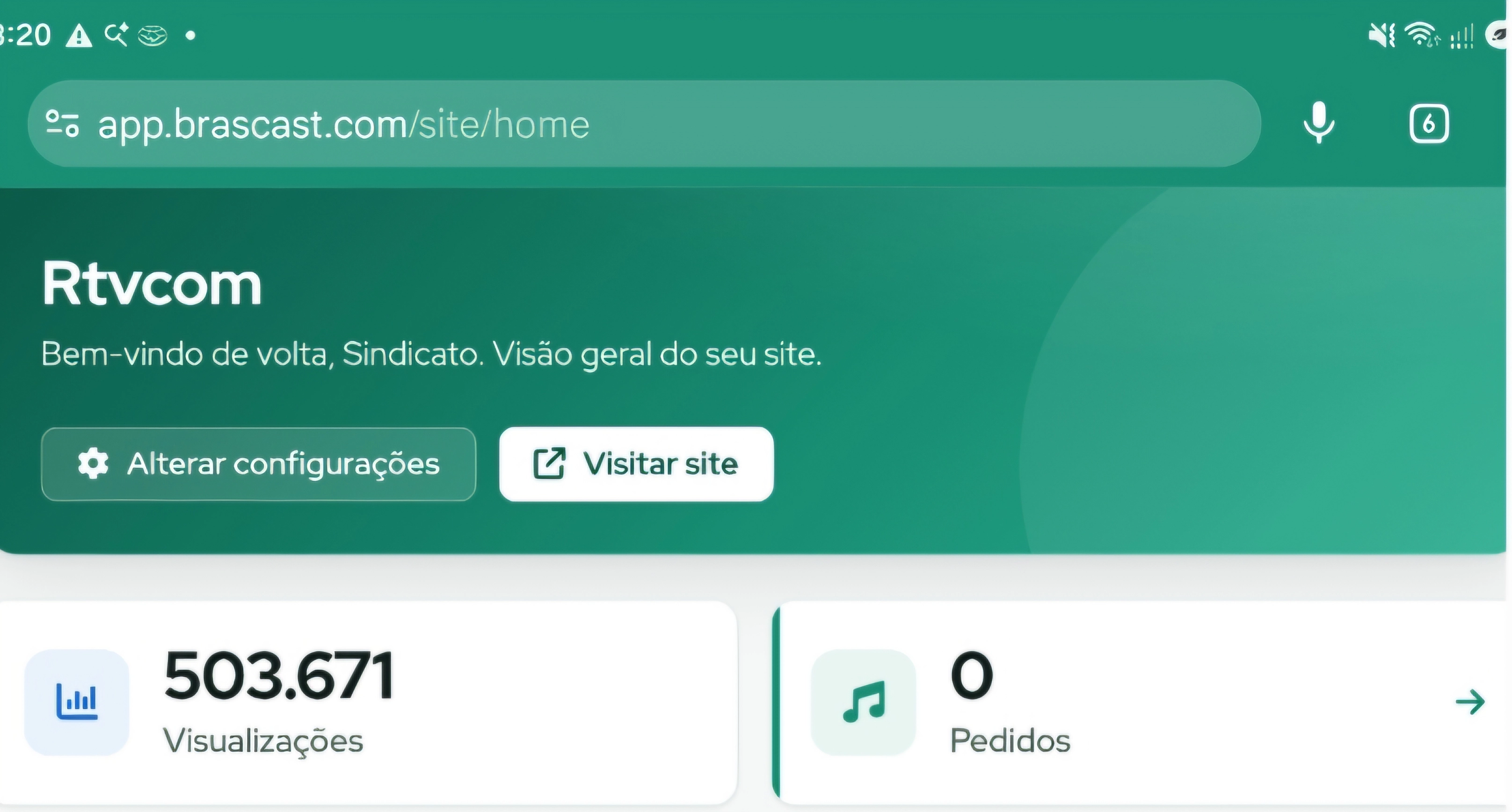 RTVCOM: STREAMING DA RÁDIO CHEGA A 500 MIL VISUALIZAÇÕES
