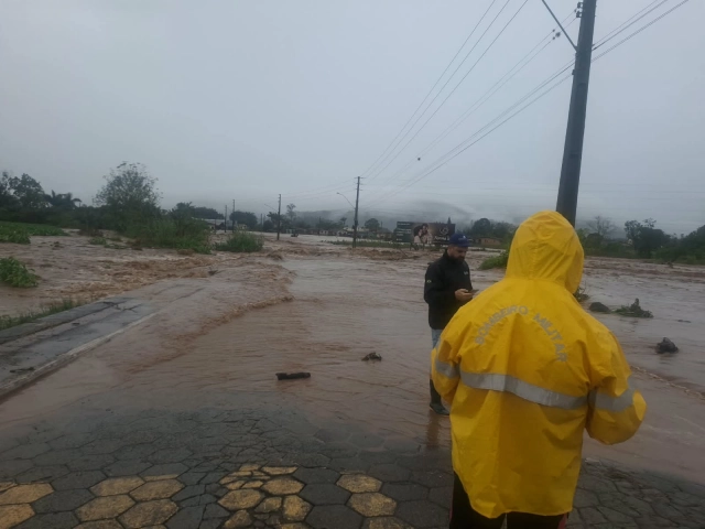 Chuvas intensas afetam 60 municípios em Santa Catarina e quatro decretam Situação de Emergência, revela Defesa Civil