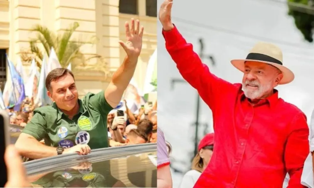 Flávio Bolsonaro e Lula vão disputar segundo turno da eleição presidencial