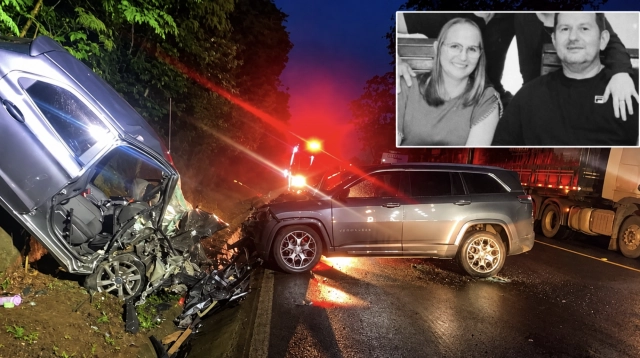 Identificadas as vítimas de grave acidente com duas mortes na BR-282 em Nova Erechim