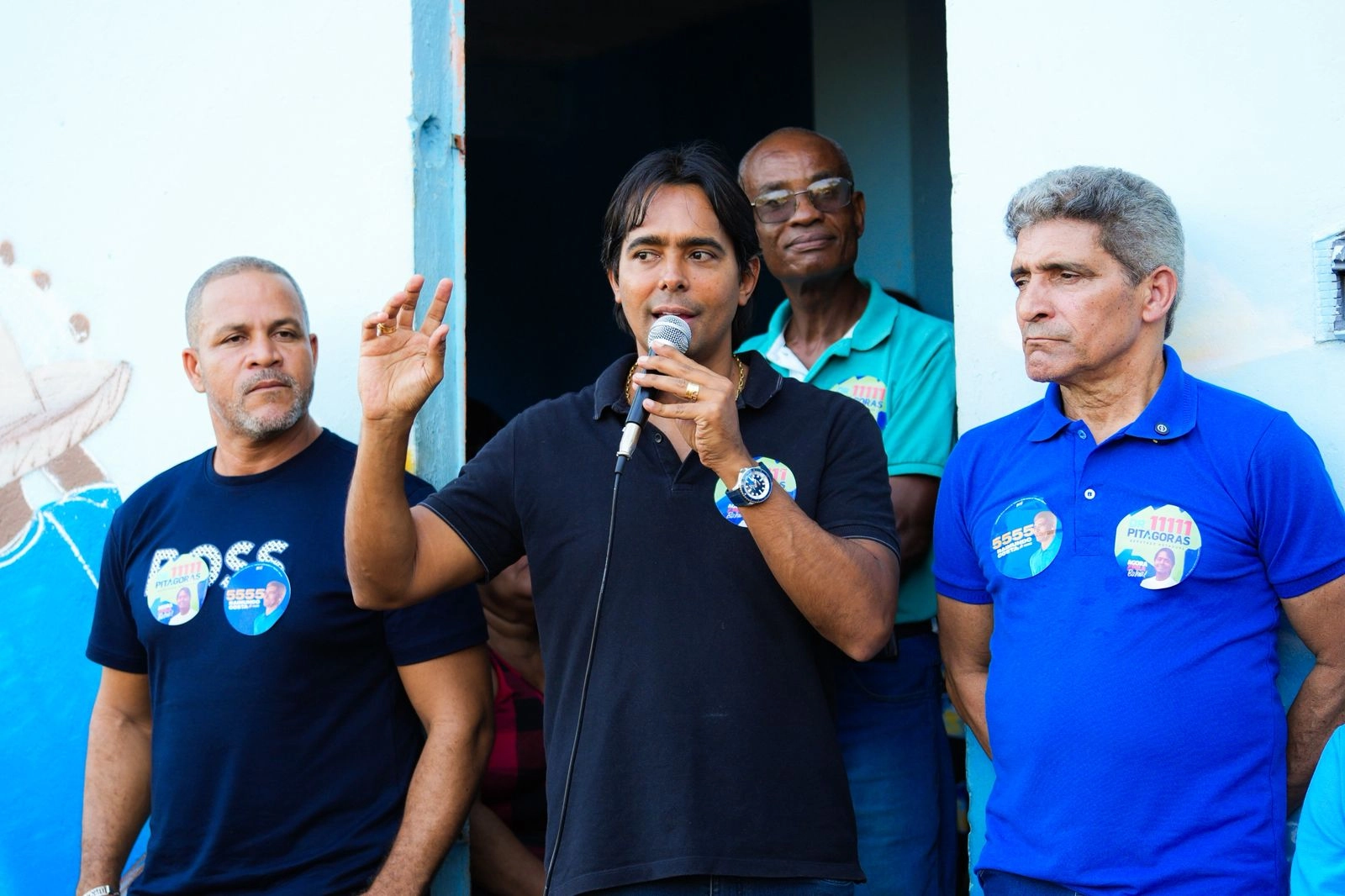 Vice-prefeito Washington de Passé reúne pescadores e declara apoio a Dr. Pitágoras a deputado estadual e Raimundo Costa a deputado federal