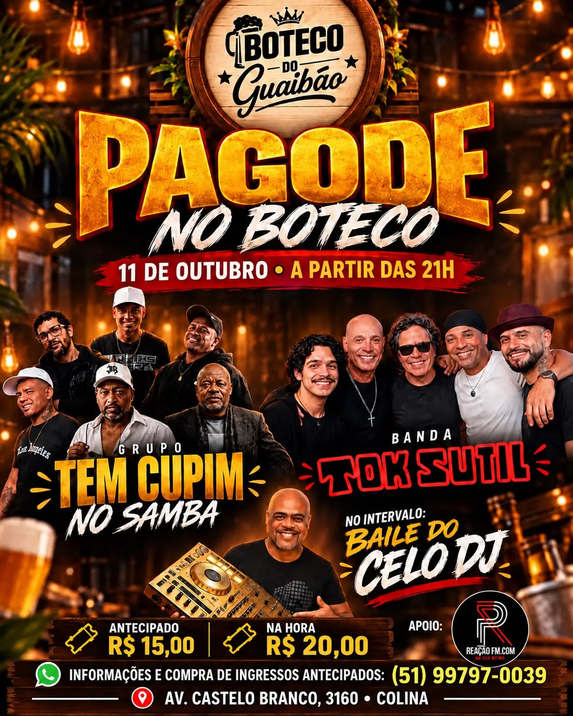 PAGODE NO BUTECO