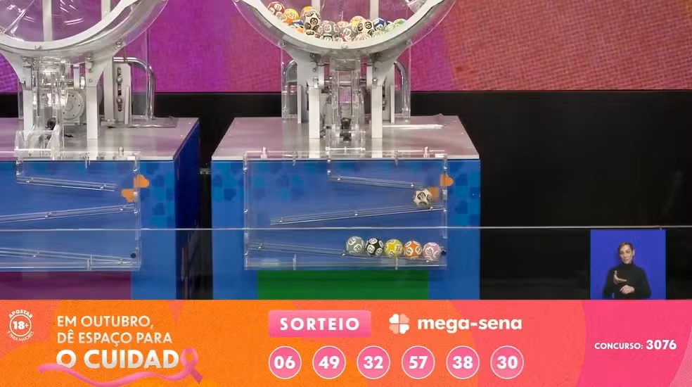 MEGA-SENA ACUMULA E PRÊMIO PODE CHEGAR A R$ 320 MILHÕES