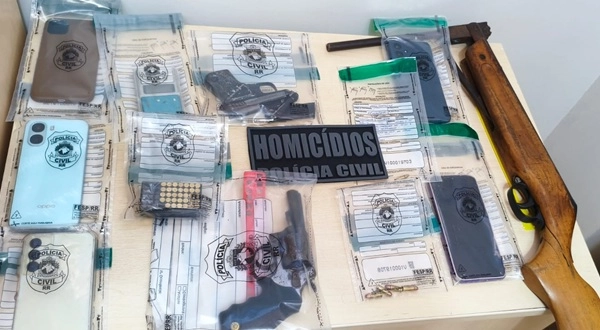 AÇÃO INTEGRADA: Polícias Civil e Militar esclarecem homicídio e tentativa de homicídio em Boa Vista