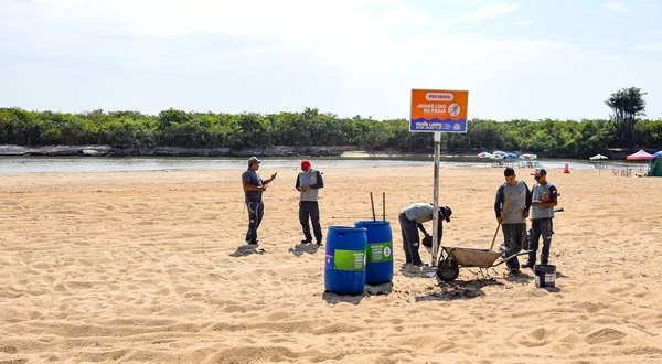 Prefeitura inicia campanha para manter praias limpas durante estiagem em Boa Vista