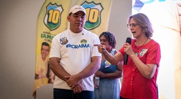 Senadora Damares afirma que Soldado Sampaio representa a verdadeira direita na política de Roraima