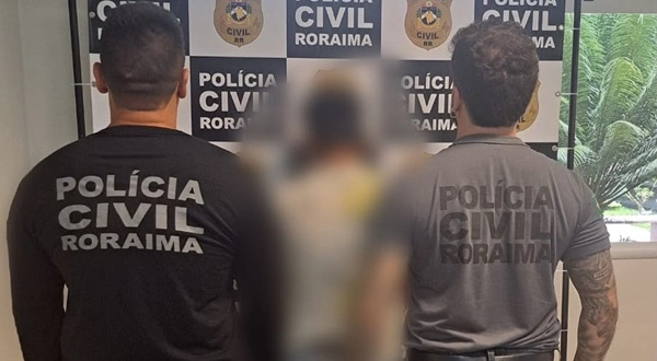 Polícia Civil prende preventivamente guianense investigado por estupro e violência doméstica em Roraima