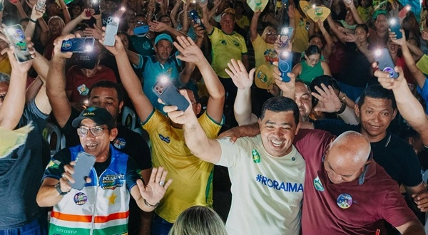 ELEIÇÕES 2026: Rorainópolis recepciona Soldado Sampaio com o maior comício do sul de Roraima