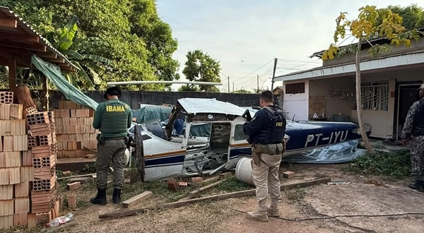 Ação integrada apreende duas aeronaves em oficina clandestina em Boa Vista