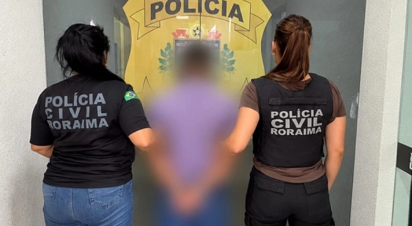 Polícia Civil prende servidor público investigado por feminicídio em Boa Vista